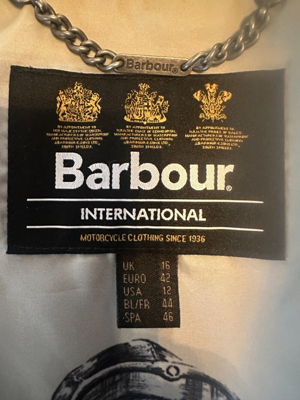 Barbour International Quilted Jacket - Picture 3 of 7